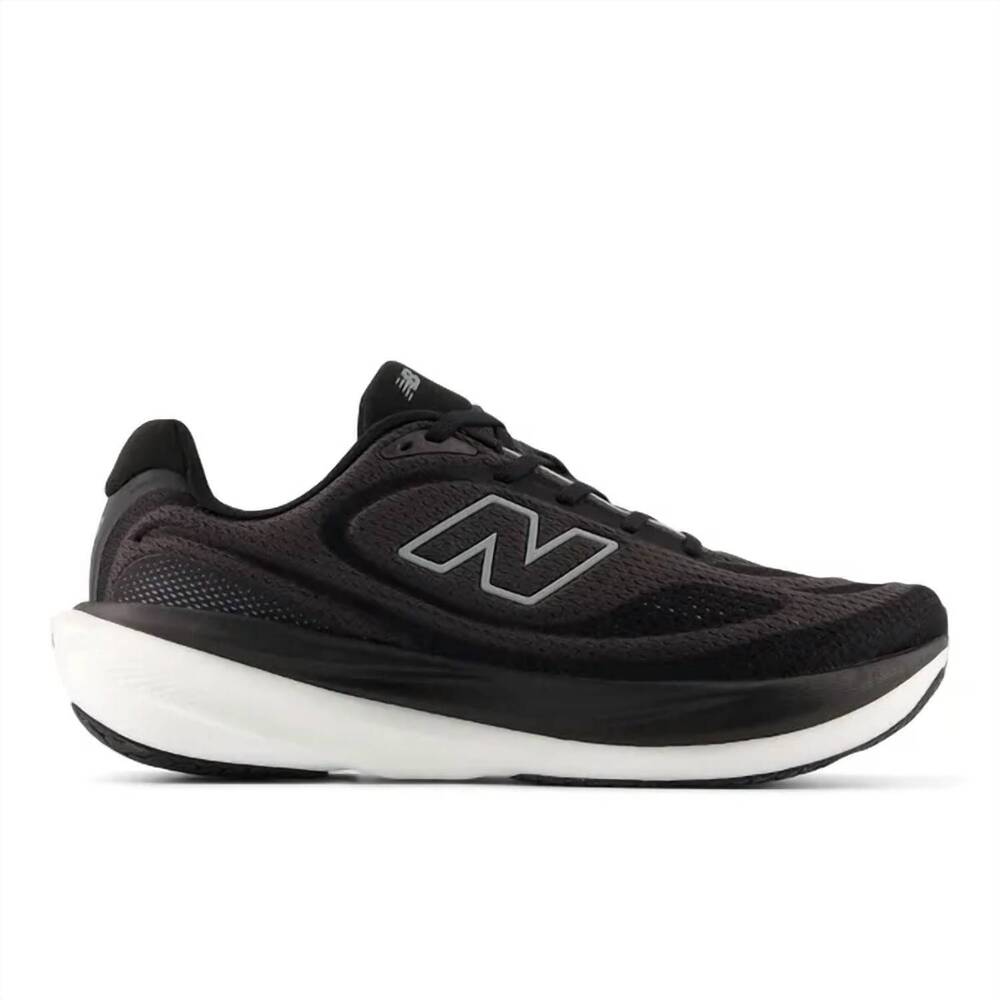 NEW NEW BALANCE men's 1080v15 running shoes in black/white